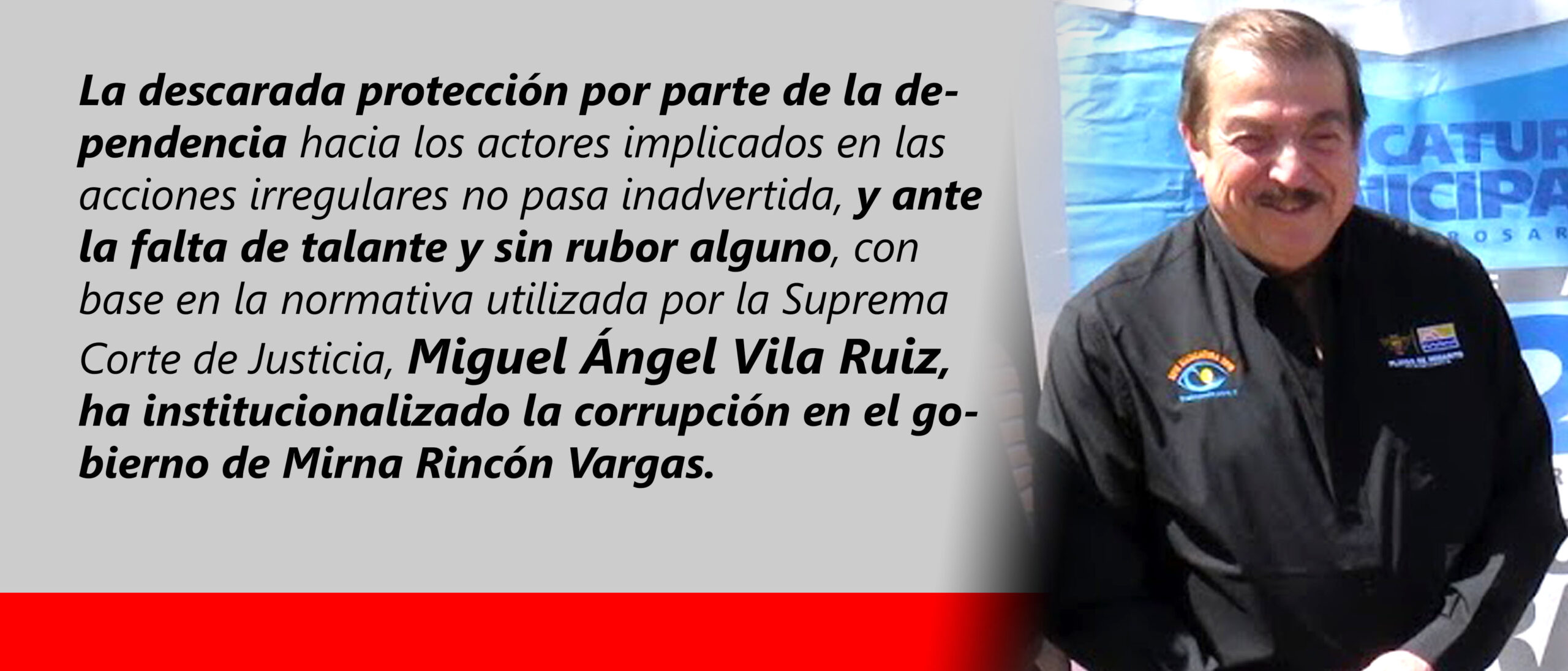 Sí­ndico de Playas de Rosarito, Institucionaliza la Corrupciónâ€¦.