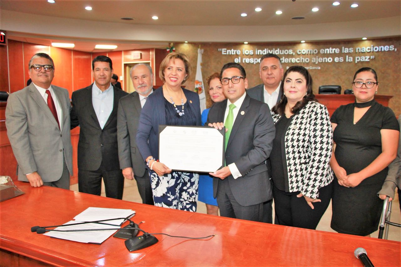 La Legislatura local firma convenio con el Congreso de la Unión en materia bibliotecaria