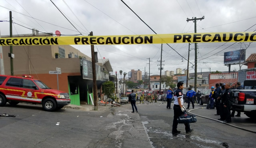 Explosión deja al menos 4 heridos por la Cacho en Tijuana