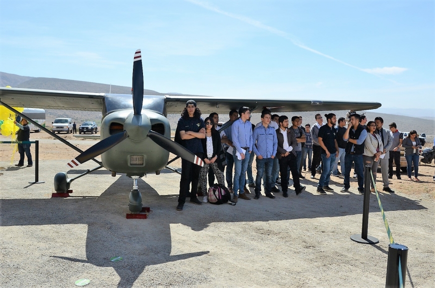 Entrega SEDENA aeronaves a UABC