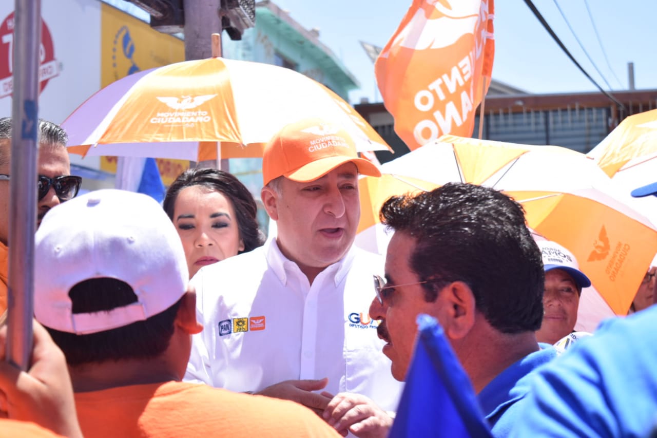 Participación ciudadana es la ví­a para el cambio: David Saúl Guakil