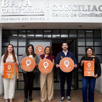 1 Inauguran centros de conciliación laboral BC como “puntos naranja”