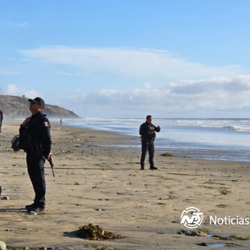 1 Localizan sin vida a joven arrastrado por el mar en Playas de Tijuana