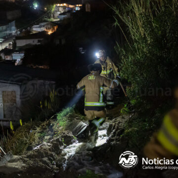 1 Fuga de agua en colonia Hidalgo deja vivienda inundada