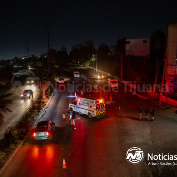 1 Hombre muere atropellado bajo un puente peatonal en el Libramiento Sur