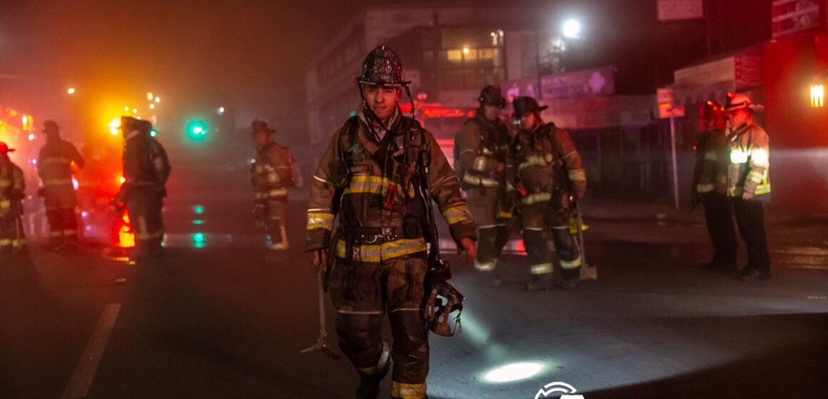 Incendio en sótano de la sede de la Logia Masónica movilizó a Bomberos en Zona Centro