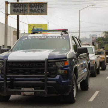 2 Participa Policía Municipal en operativo preventivo en zonas de mayor afluencia