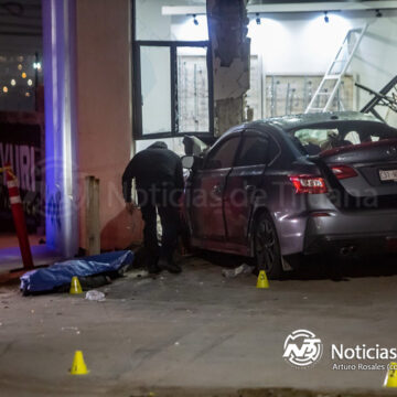 5 Joven de 23 años muere y copiloto gravemente herido tras accidente en bulevar Héctor Terán Terán