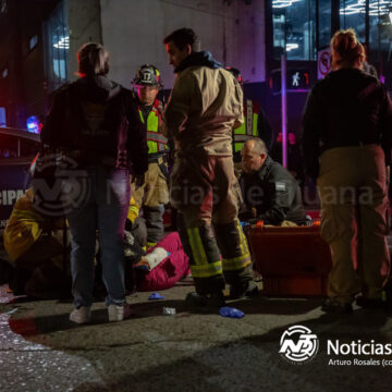 7 Militar y motociclista del club ‘Suicidas’ protagonizan brutal choque en avenida Revolución