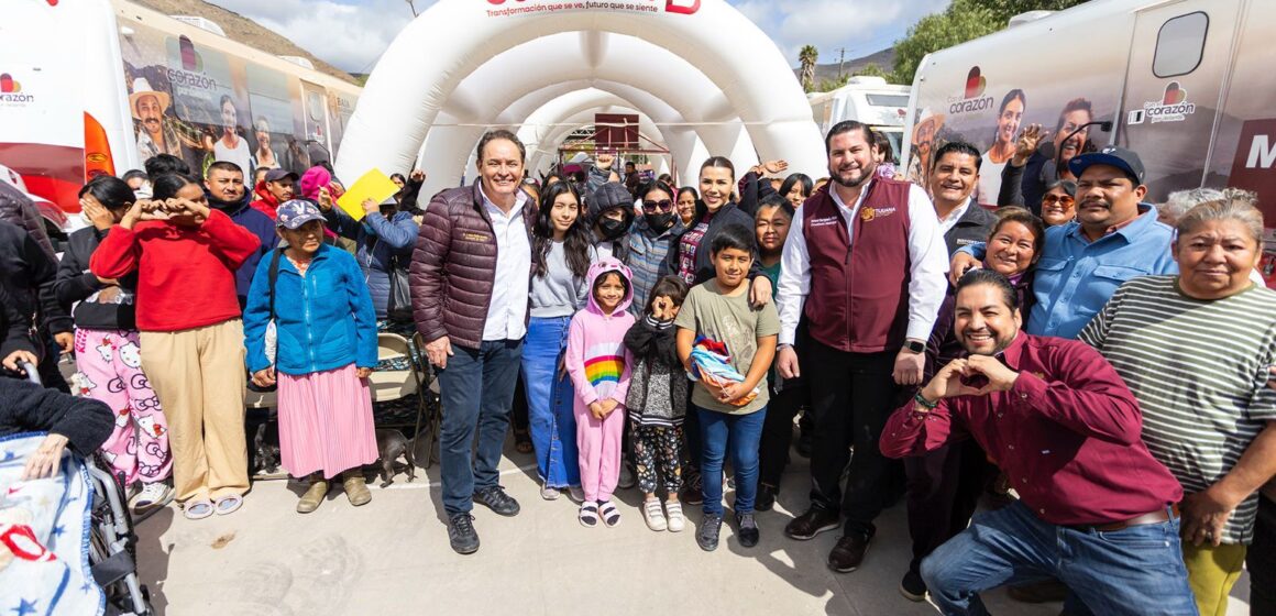 Marina del Pilar lleva programa “Corazones” a la colonia Altiplano