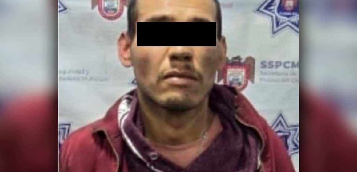 Asegura Policía Municipal a presunto responsable de robo de vehículo