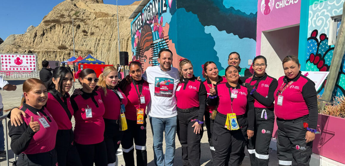 Inauguran mural “Mujer Migrante” en Tijuana  