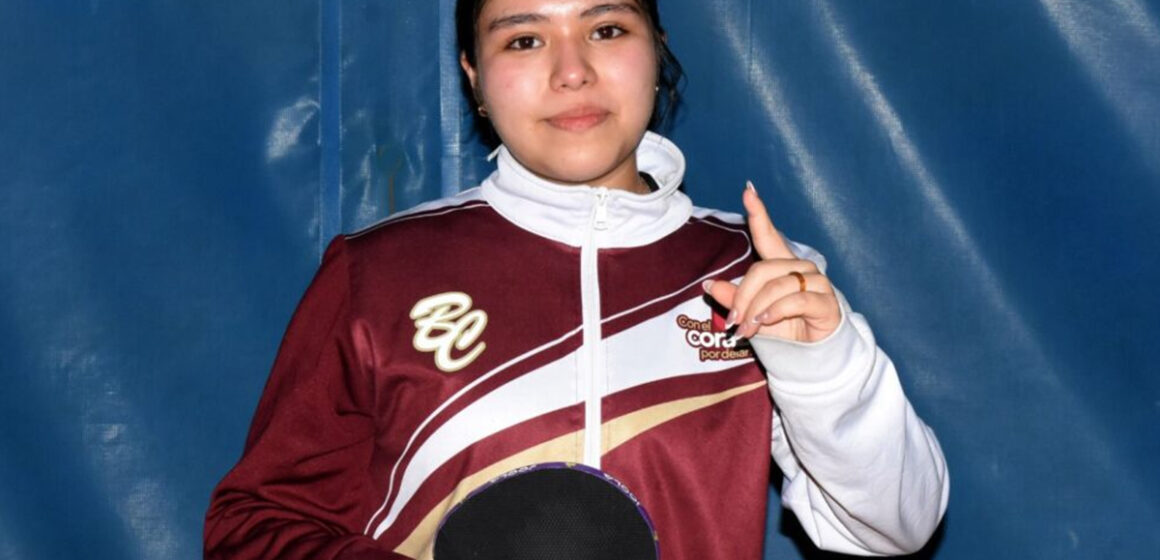 Mizuky: Campeona del selectivo nacional de tenis de mesa U15