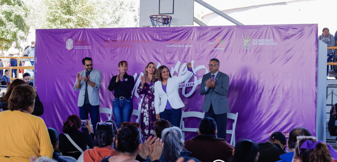 Coordina gobierno de BC servicios y apoyos en favor de las mujeres