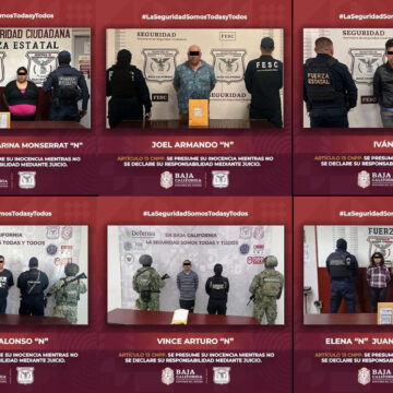 1 FESC intensifica operativos en Baja California: 13 detenidos y decomiso de drogas