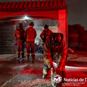 Incendio en una vivienda genera una fuerte movilización de Bomberos
