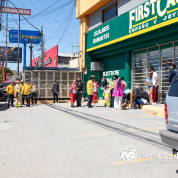 1 Mujer pierde la pierna tras fuerte accidente en transporte público