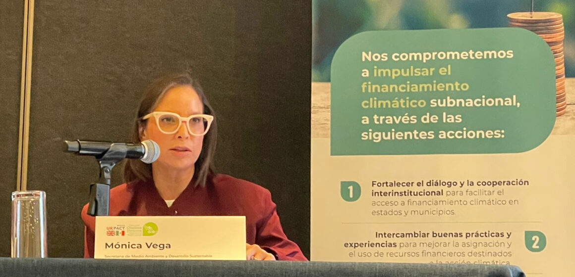 Participa Mónica Vega en tercera cumbre de financiamiento climático