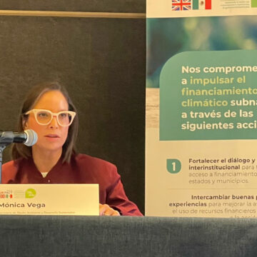 Participa Mónica Vega en tercera cumbre de financiamiento climático
