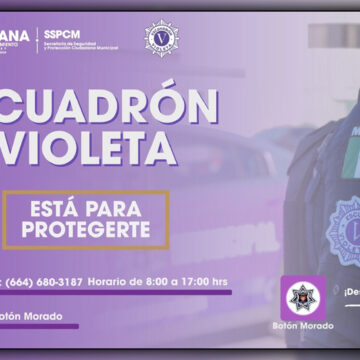 1j Reafirma SSPCM compromiso del Escuadrón Violeta para brindar atención a mujeres y menores