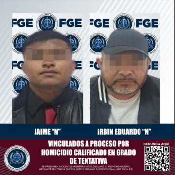 Vinculan a proceso dos por homicidio en grado de tentativa