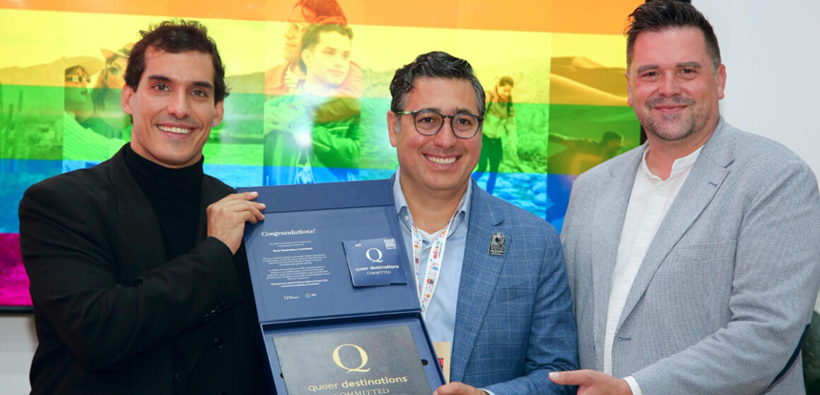3 Gobierno de Marina del Pilar recibe placa “Queer Destination” que reconoce a BC como destino incluyente
