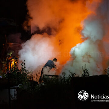 Incendio cobra la vida de una persona y deja sin hogar a cinco familias