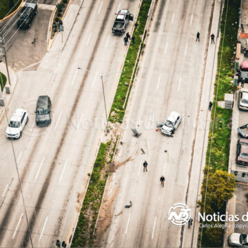 3 Tres hombres sin vida en ataque armado en el fraccionamiento Santa Fe