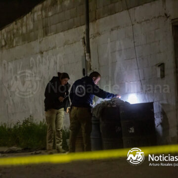 Trabajador localiza mano humana en un tambo de basura en la colonia Ojo de Agua