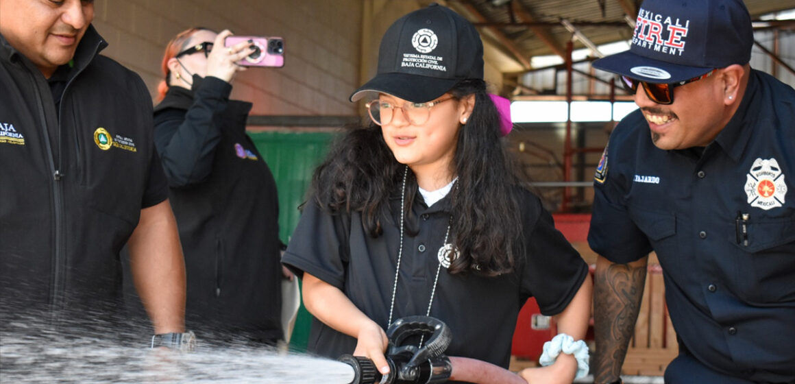 ads Asume Vanessa Jiménez Coordinación Estatal de Protección Civil por un día