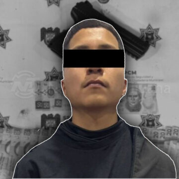 Capturan a presunto asaltante con apoyo de las cámaras de vigilancia