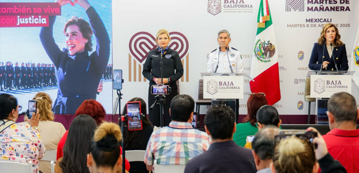 Presenta gobierno de Marina del Pilar baja histórica de homicidios en Baja California