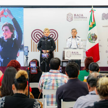 Presenta gobierno de Marina del Pilar baja histórica de homicidios en Baja California