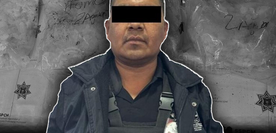 Arrestan a guardia de seguridad de plaza Península por poner 10 kilos de “cristal” en un vehículo
