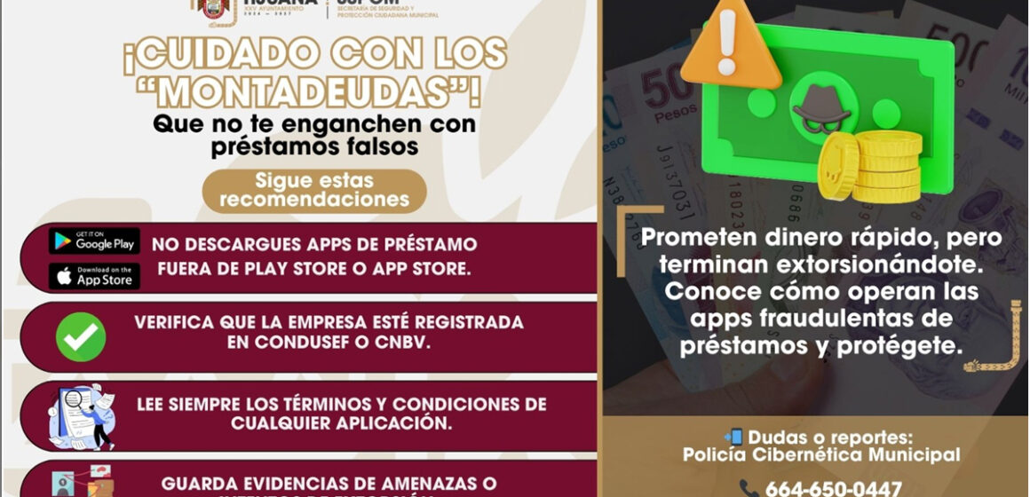 sdfsd Alerta SSPCM sobre “montadeudas” en aplicaciones de préstamo rápido