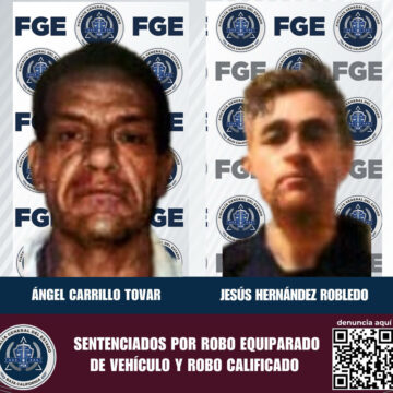 Fiscalía de Tijuana logra condenas por robo de vehículo y de comercio