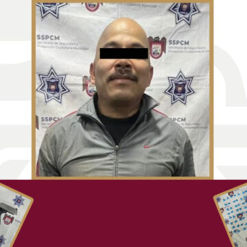 Detiene Unidad Táctica Especial de la SSPCM a sujeto armado con droga