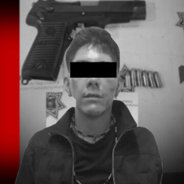 Detienen a sujeto armado tras agredir a elemento de la policía municipal