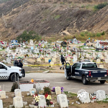 Vecinos localizan cuerpo sin vida en Panteón Santa Gema