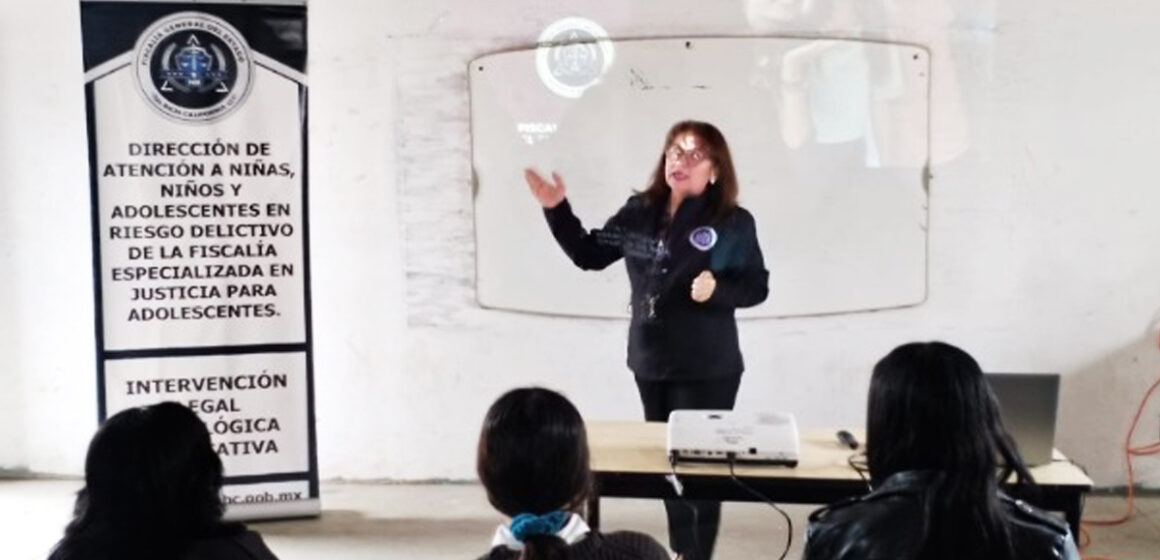 FGE imparte talleres a estudiantes y docentes de secundaria