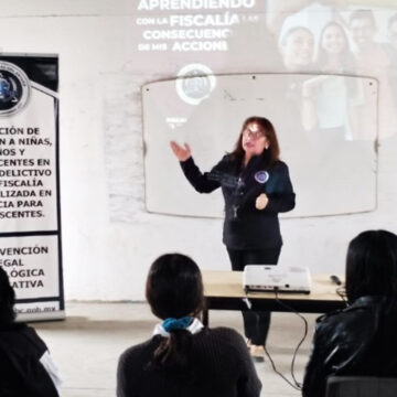 FGE imparte talleres a estudiantes y docentes de secundaria