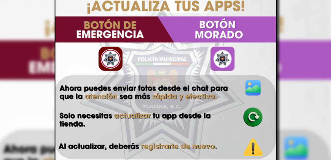1 SSPCM actualiza sus aplicaciones “Botón de emergencia” y “Botón Morado”