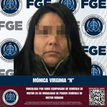 Prisión preventiva a mujer por robo equiparado de vehículo