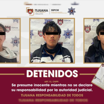 Asegura Policía Municipal a tres personas armadas tras persecución