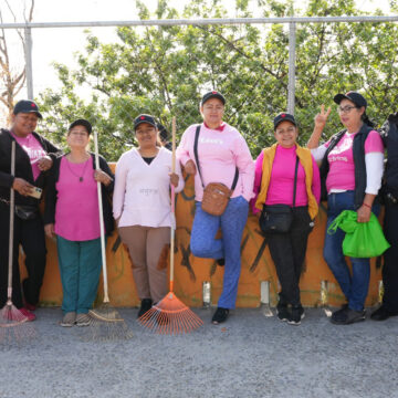 Rehabilitan parque en la colonia Mariano Matamoros