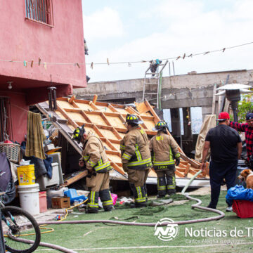 Dos departamentos afectados por explosión de acumulación de gas  