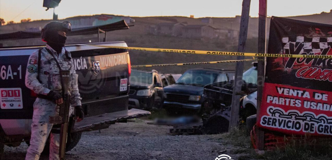 Ejecutan a hombre en el interior del Yonke “Calderón III”