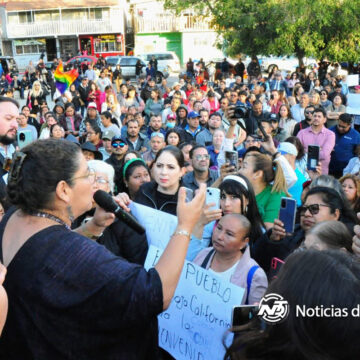 Lenia Batres impulsa reforma judicial desde la Plaza Colosio en Tijuana 