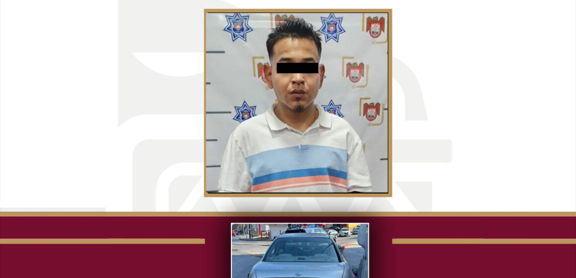 bvf Detienen a joven con drogas y vehículo robado en Tijuana