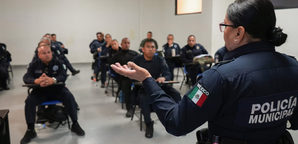 dsf Refuerzan capacitación de elementos para una atención empática y efectiva en casos de violencia familiar y de género